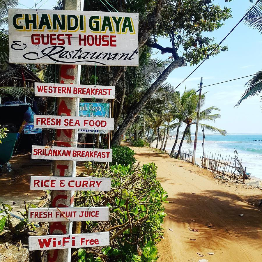 Chandi Gaya Beach Guesthouse Tangalle Eksteriør billede